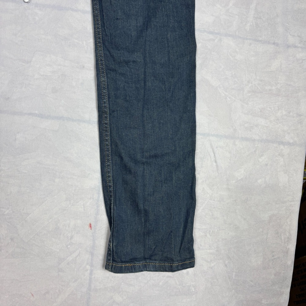 Levi's 511 Mens Straight Leg Jeans Blue‎ Denim Dark Wash 5-Pocket W32 L32 - Picture 10 of 16